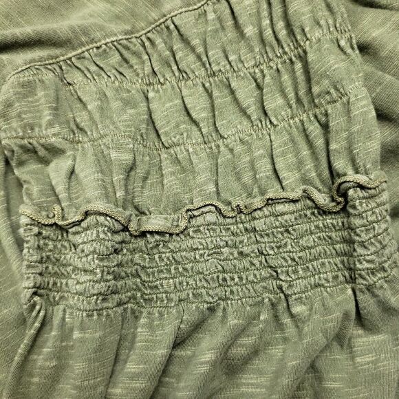 Melrose and Market smocked bishop sleeve shirt M - Picture 8 of 8